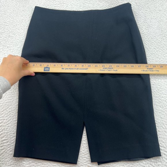 BABATON by Aritzia | Jax Pencil Front Rear Slit Skirt Black Size 6 - Picture 6 of 9